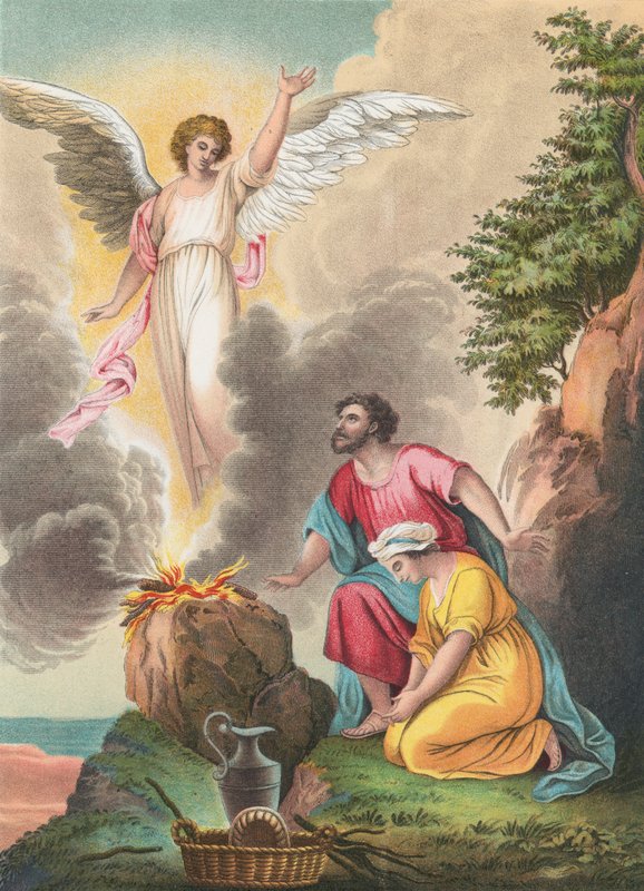 Le sacrifice de Manoah - English School
