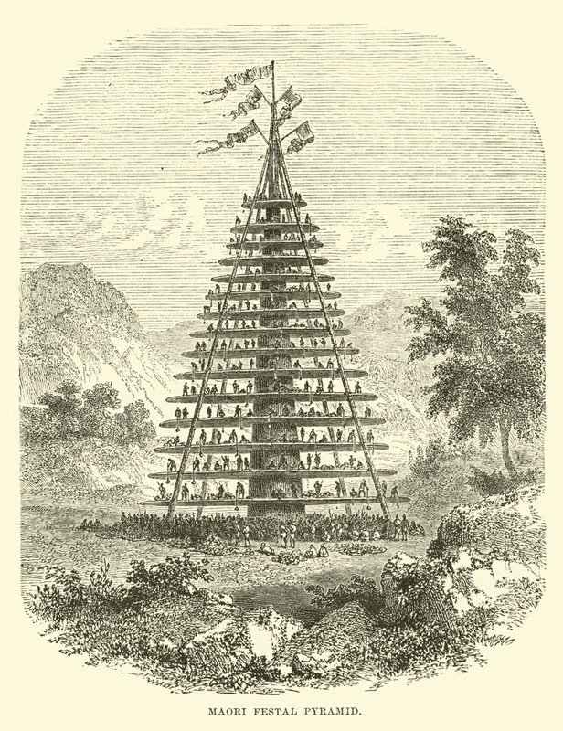 Pyramide Festive Maori - English School