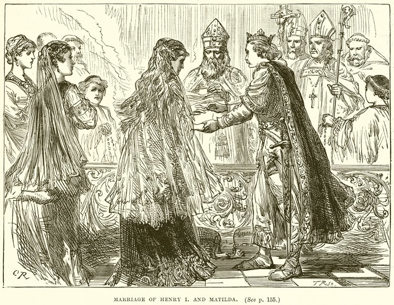 Mariage de Henri I et Mathilde - English School
