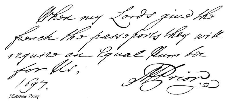 Matthew Prior - English School