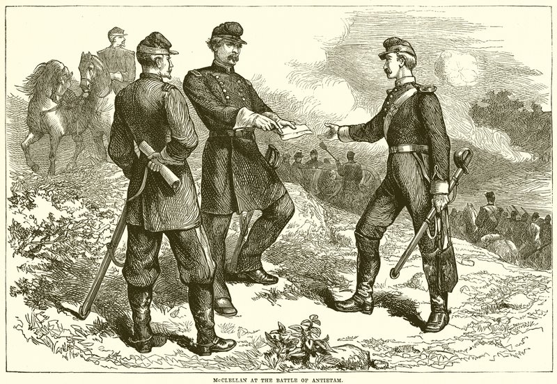 McClellan à la bataille d