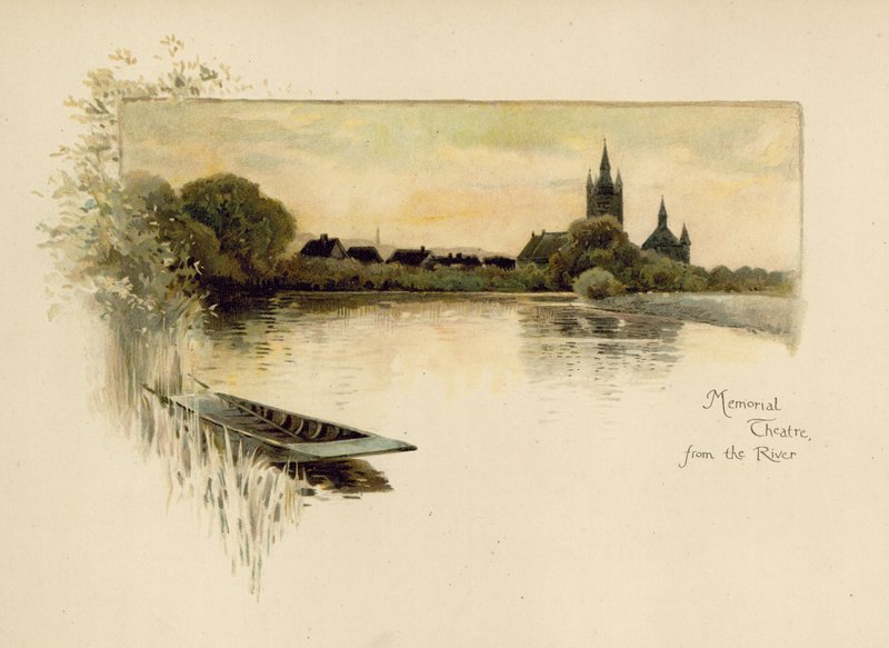 Théâtre commémoratif vu de la rivière - English School