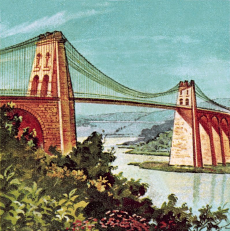 Pont suspendu de Menai - English School