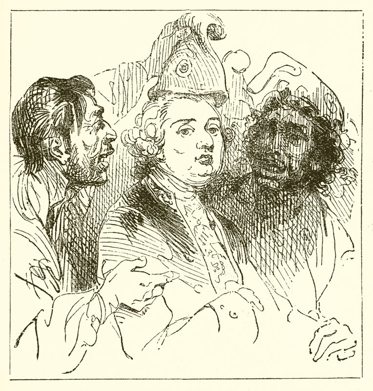 Moquerie de Louis XVI - English School