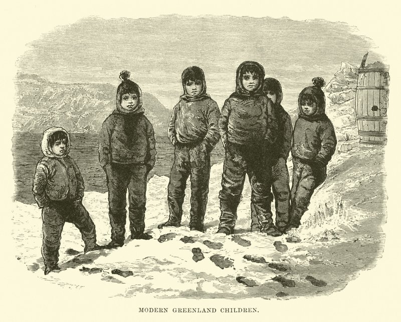 Enfants du Groenland moderne - English School