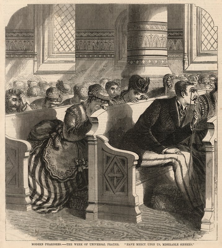 Pharisiens modernes; la semaine de prière universelle - English School