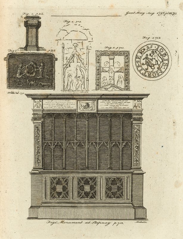 Monument à Stepney, Londres - English School