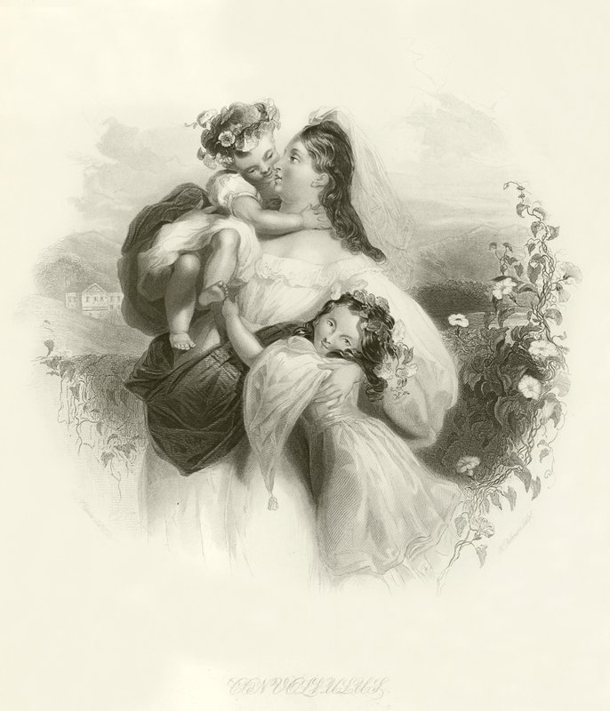 Mère et enfants - English School