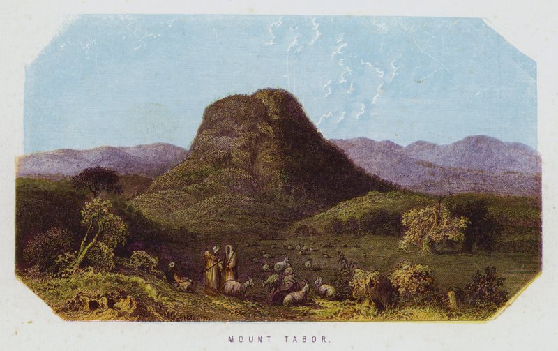 Mont Thabor (lithographie en couleur) - English School