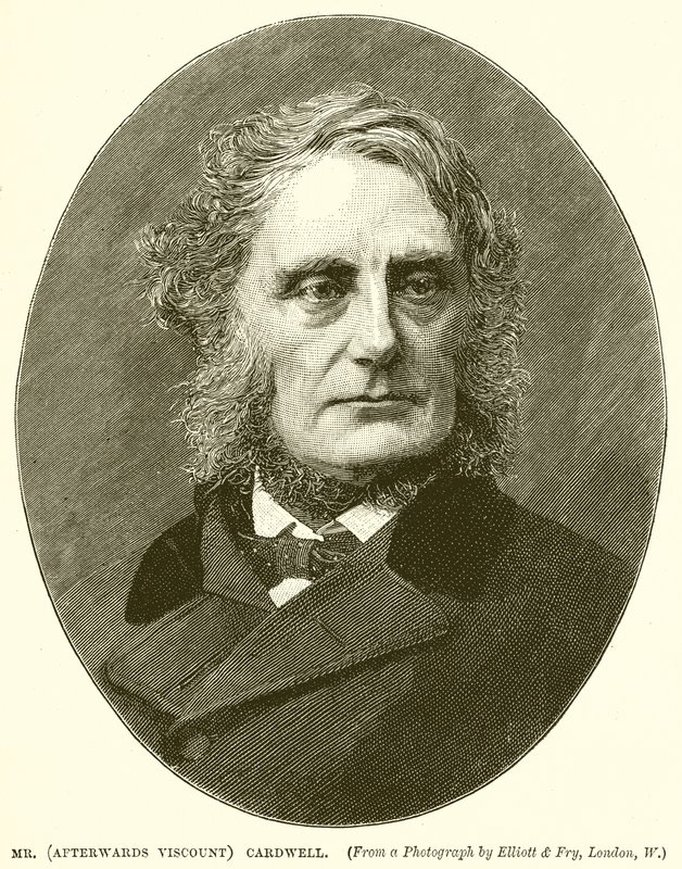 M. (plus tard vicomte) Cardwell - English School