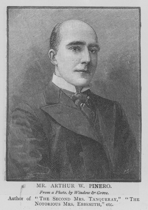 M. Arthur W. Pinero (gravure) - English School