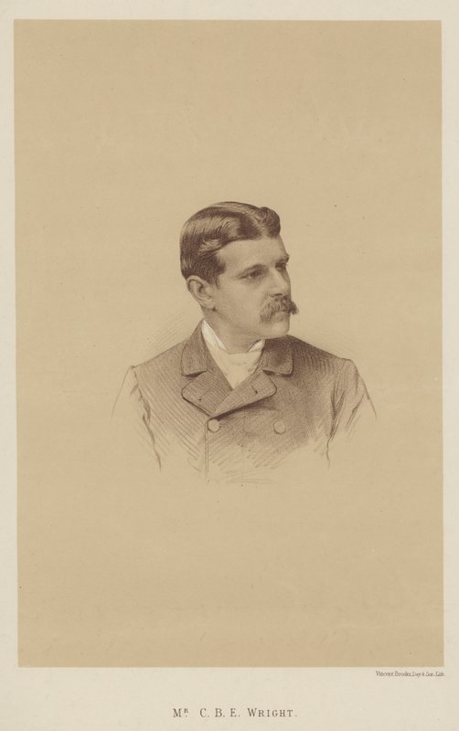 M. C B E Wright (lithographie) - English School