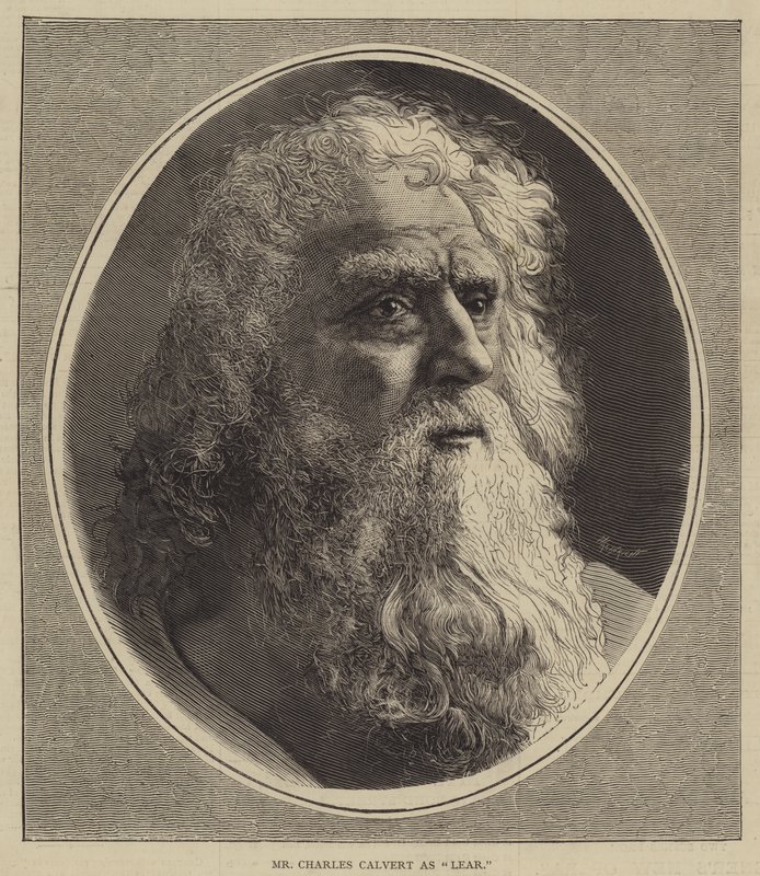 M. Charles Calvert en "Lear" - English School