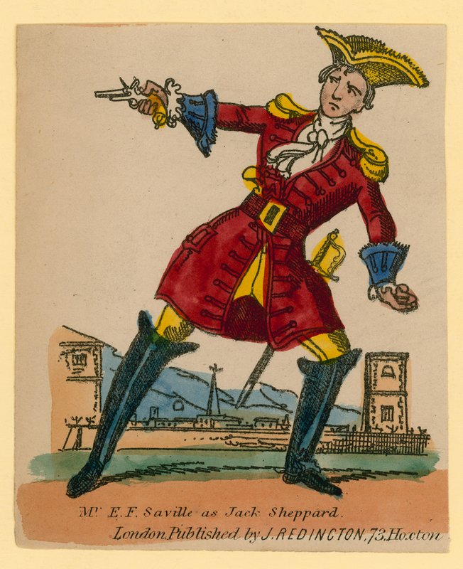 M. E. F. Saville en Jack Sheppard - English School