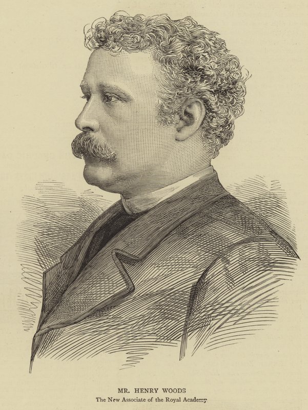 M. Henry Woods (gravure) - English School