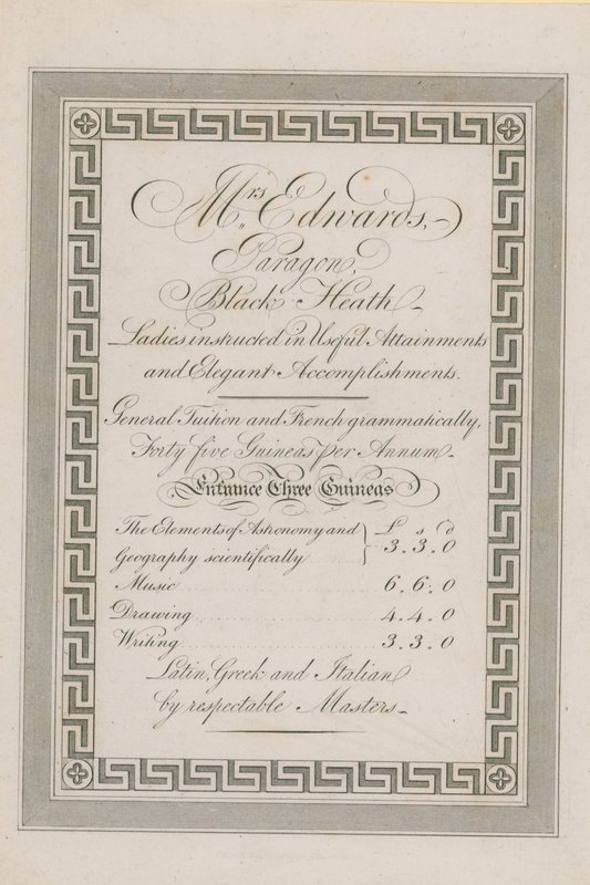 Mme Edwards Paragon - English School