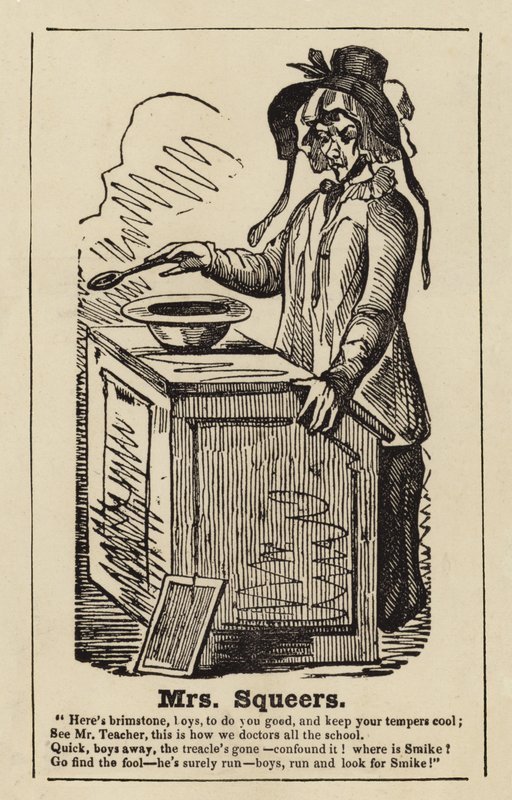 Mme Squeers de Nicholas Nickleby - English School