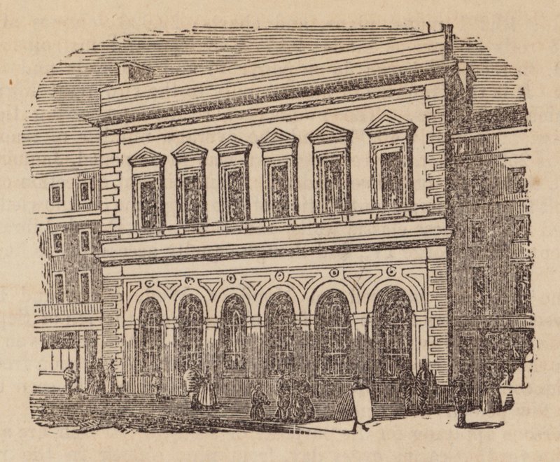 Musée de géologie économique (gravure) - English School