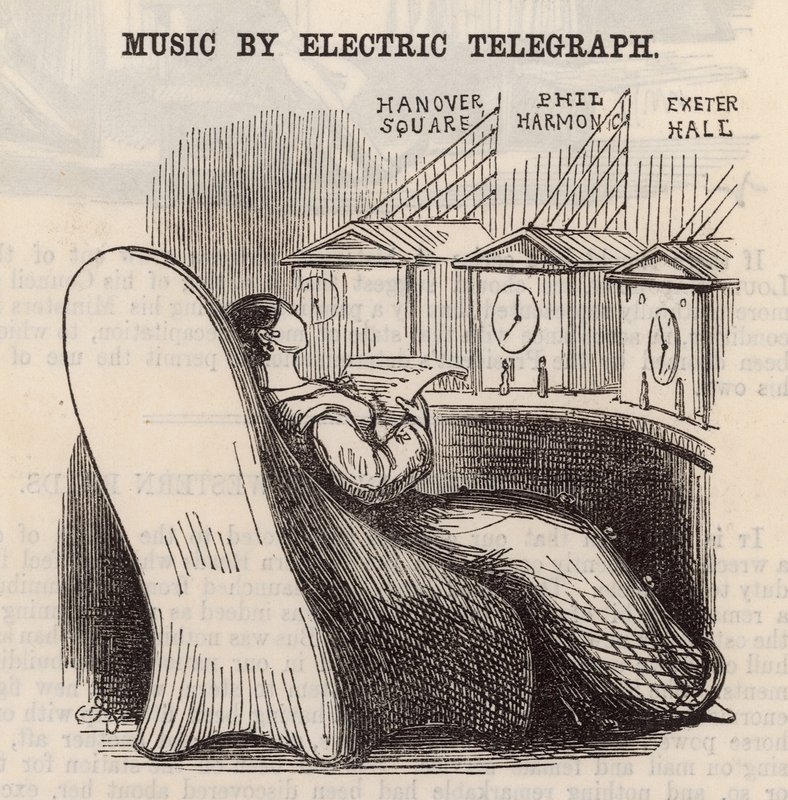 Musique par télégraphe électrique - English School