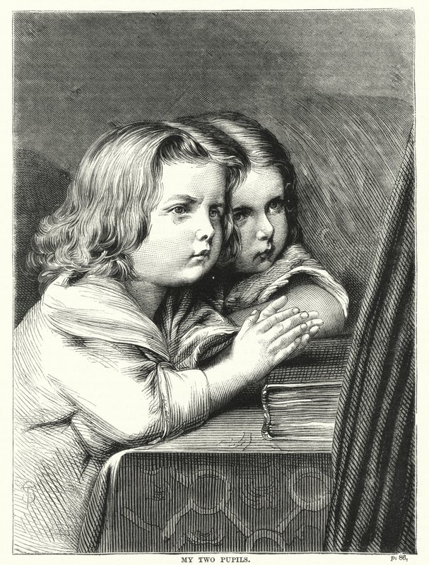 Mes deux élèves - English School