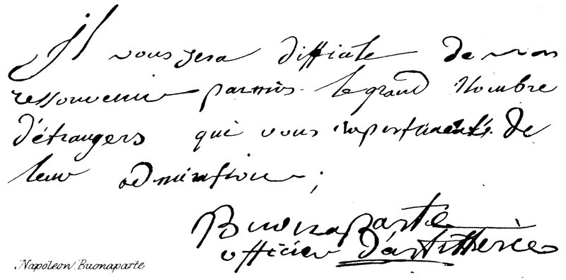 Napoléon Bonaparte - English School