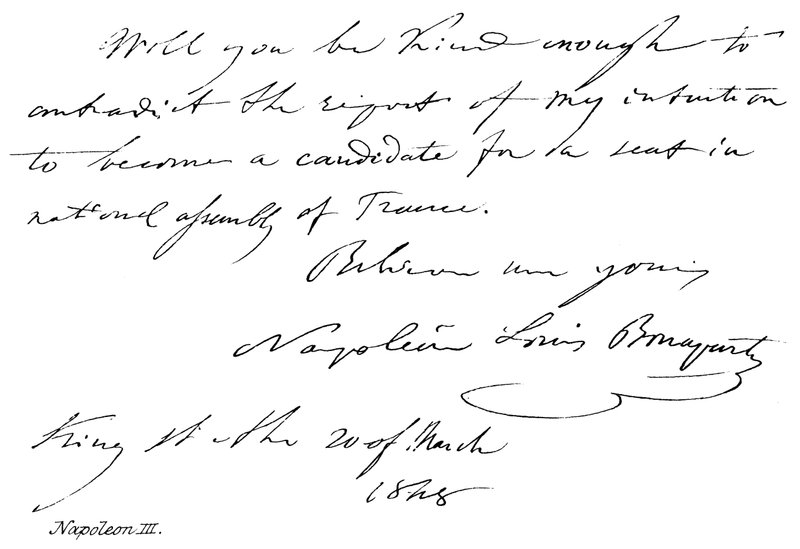 Napoléon III - English School