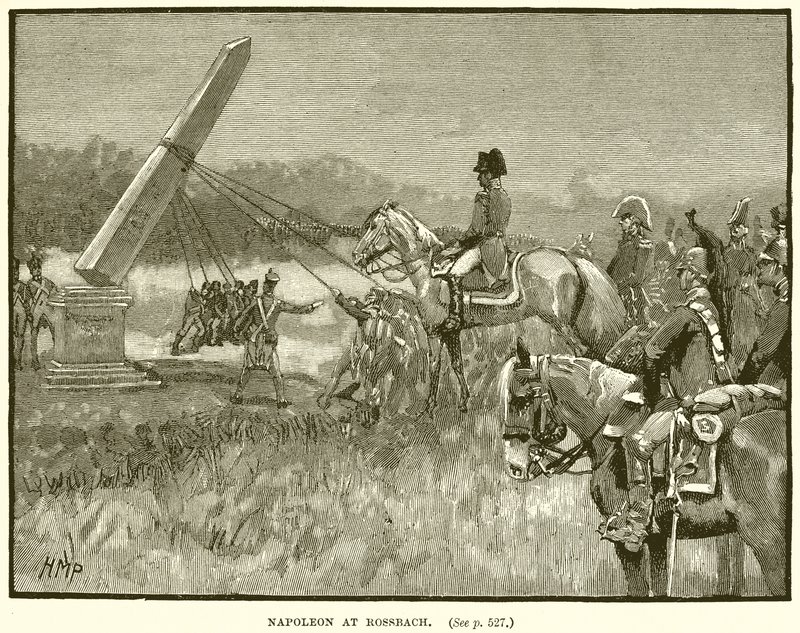 Napoléon à Rossbach - English School