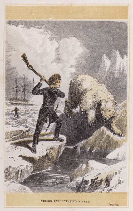 Nelson rencontrant un ours - English School