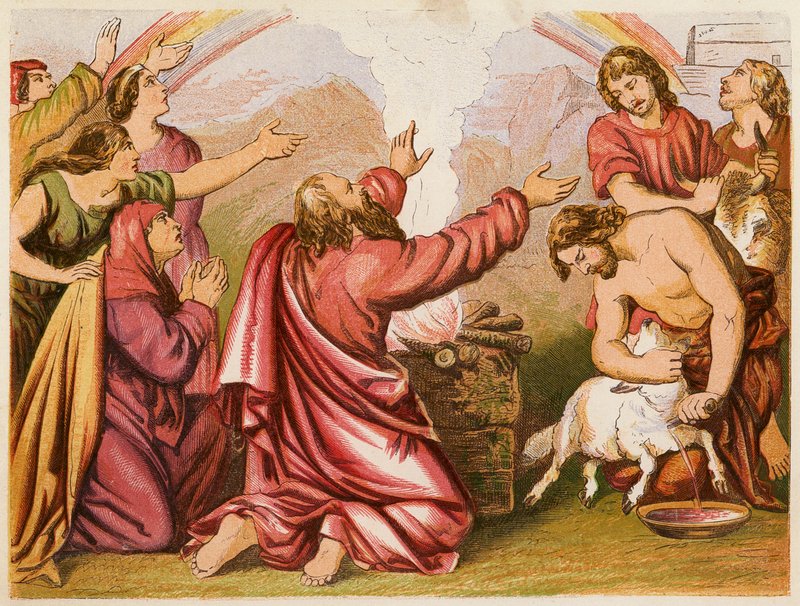 Le sacrifice de Noé - English School