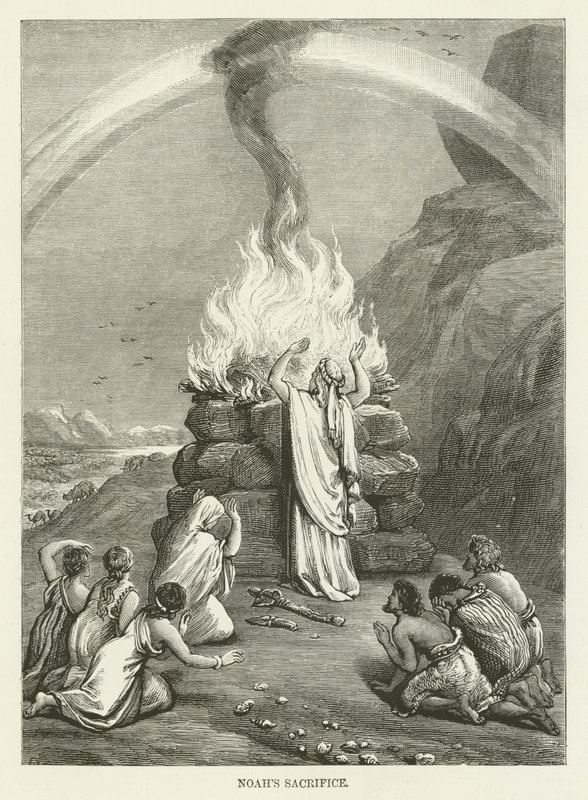 Le sacrifice de Noé - English School