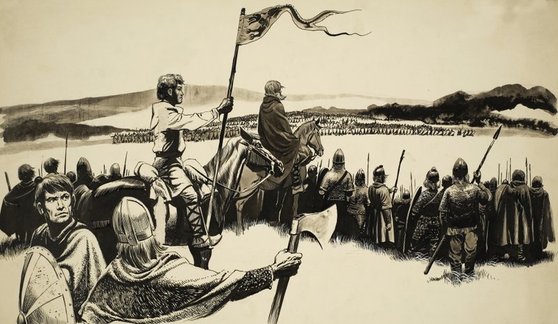 Invasion normande - English School