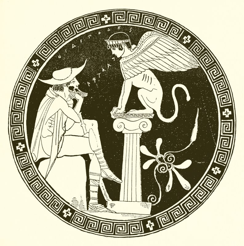 Œdipe et le Sphinx - English School