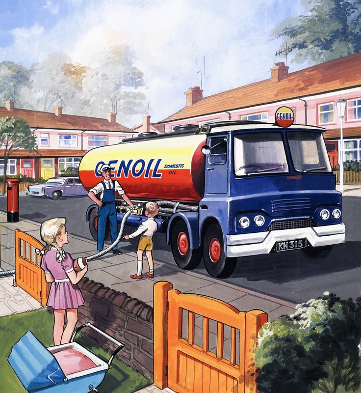 Livraison de pétrole - English School