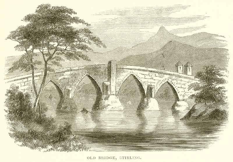 Vieux pont, Stirling - English School