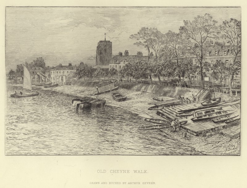 Ancienne promenade de Cheyne - English School