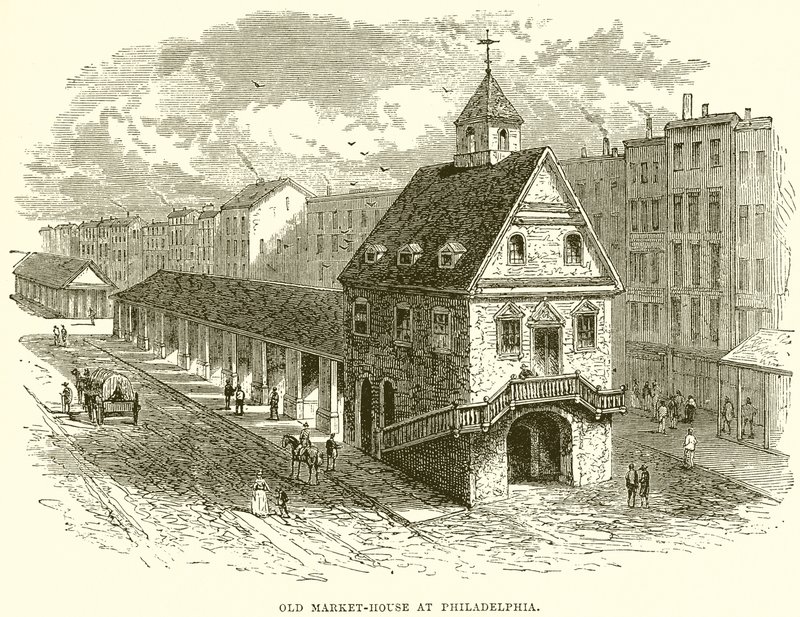 Ancien marché de Philadelphie - English School