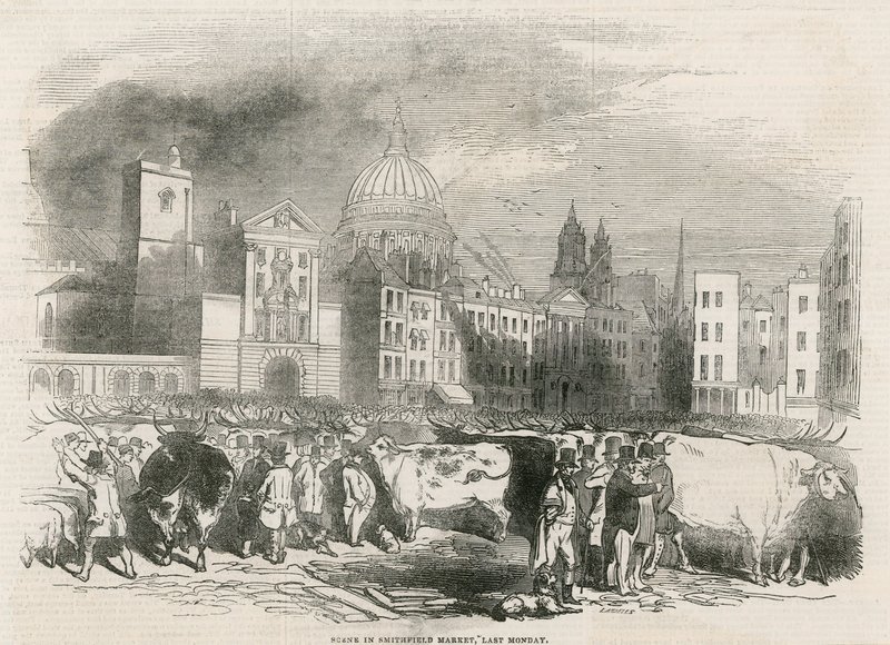 Ancien marché de Smithfield - English School