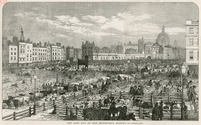 Ancien marché de Smithfield - English School