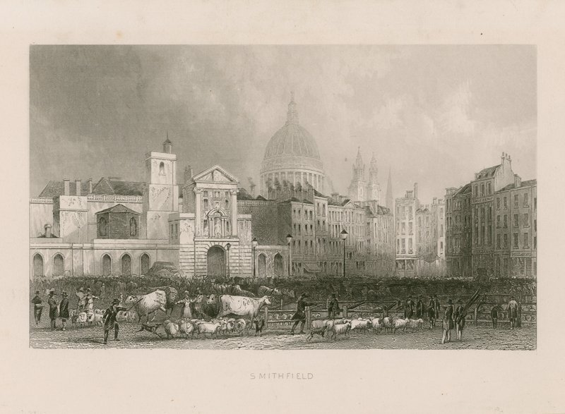 Ancien marché de Smithfield - English School