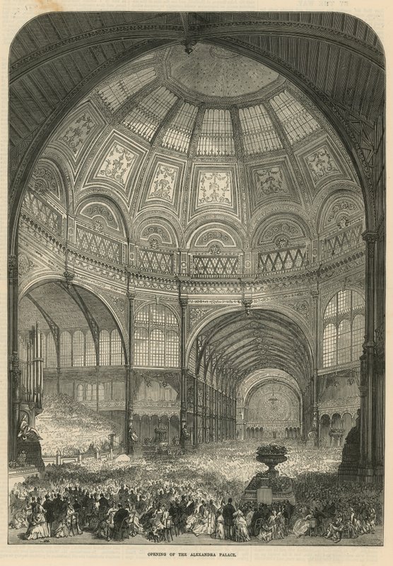 Ouverture du palais Alexandra - English School