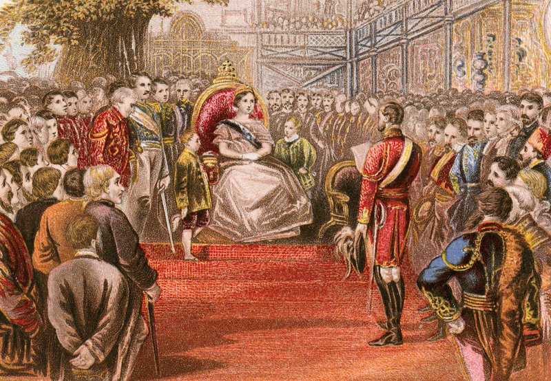 Ouverture de la Grande Exposition - English School