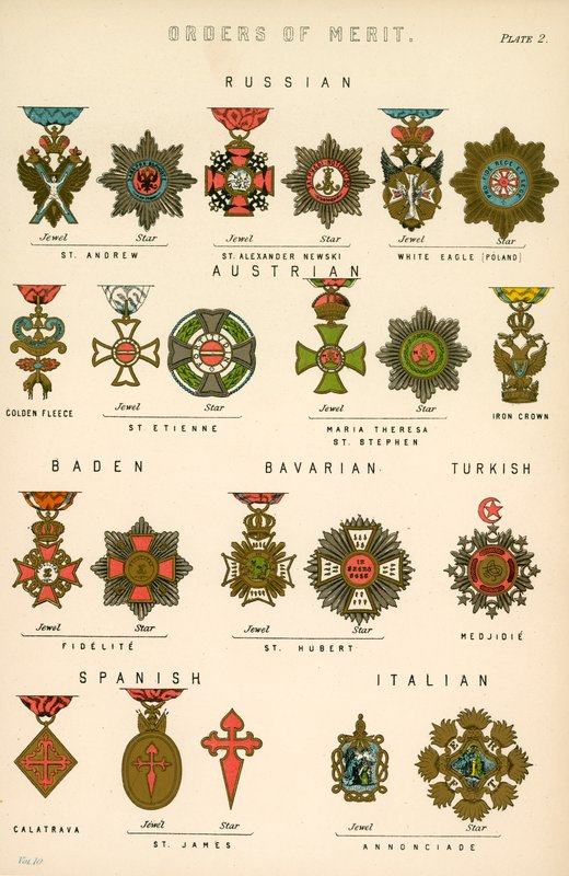 Ordres de Mérite - English School
