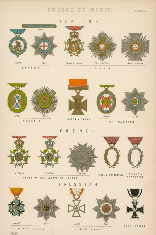 Ordres de mérite - English School