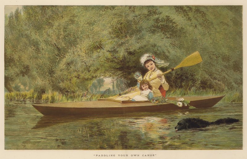 Pagayer votre propre canoë - English School