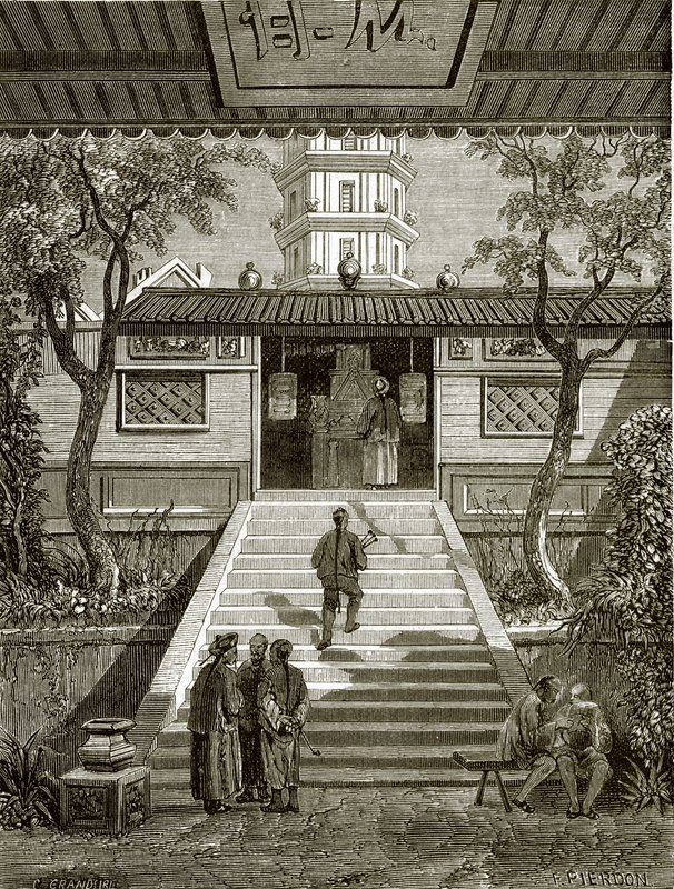 Pagode à Whampoa - English School