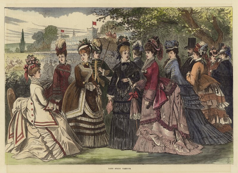 Modes de printemps à Paris - English School