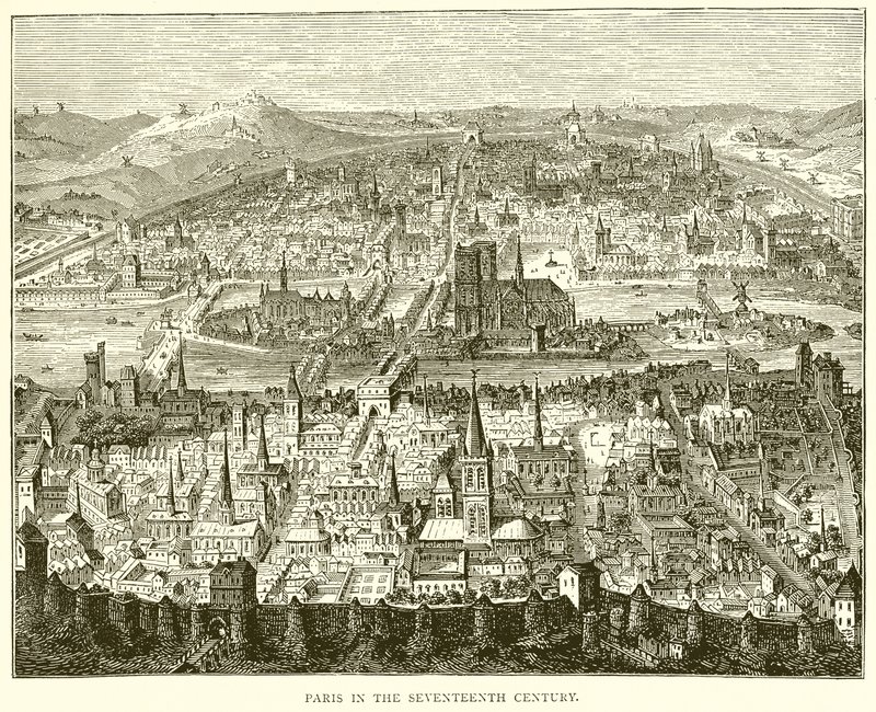 Paris au XVIIe siècle - English School
