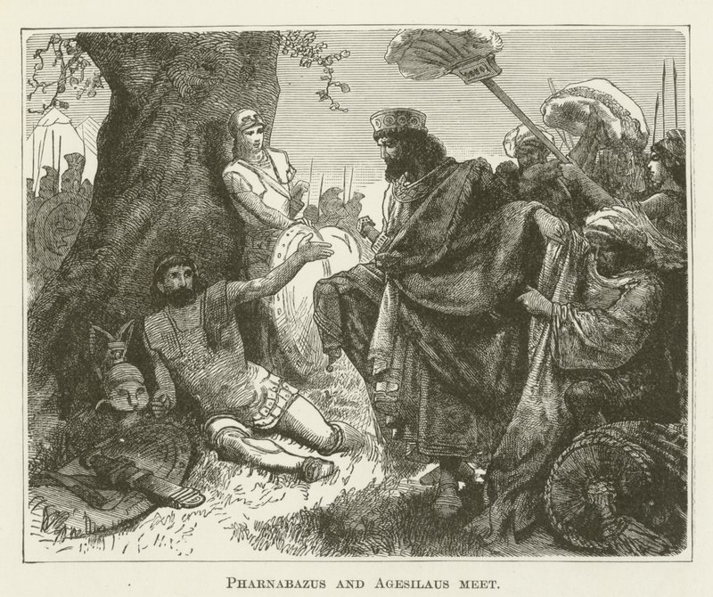 Rencontre entre Pharnabaze et Agésilas - English School