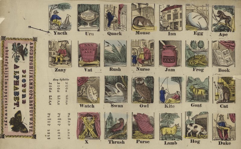 Alphabet illustré - English School