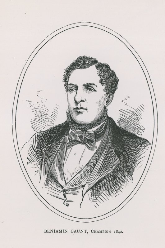 Portrait de Benjamin Caunt - English School